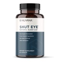 Shut Eye Natural Sleep Aid Supplement for Adults | 5mg Melatonin | Helps Relax and Promote Natural Deep Sleep with Valerian Root, Chamomile & Magnesium | Vegan & Non-GMO | 60 Capsules