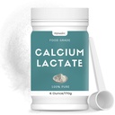 6 oz Calcium Lactate Powder, 100% Pure Calcium Lactate, Food-Grade, Supports Bone Health, Helps Neutralize Food Acidity, Keeps Food Fresh, for Dairy Products, Breads and Pastries and More