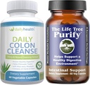 Leven Boom Zuiveren Intestinale Ondersteuning Plus Dagelijkse Colon Reinigen Ontgiftende Kit 120 Capsules - Lactobacillus acidophillus - Natuurlijke Kruiden voor de spijsvertering gezondheid