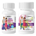 BariatricPal 30-Day Bariatric Vitamin Bundle Multivitamin ONE 1 per Day! Capsule with 18mg Iron Easy Swallow Calcium Citrate (600mg) and D3 Coated Tablets