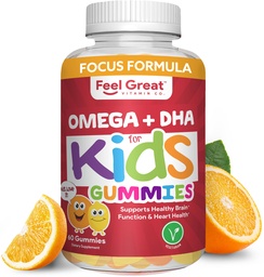 Feel Great Vitamin Co. Complete DHA Gummies for Kids 