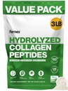Hydrolyzed Collagen for Women Men (3LB) Type I & III Flavorless & Odorless Easy-Mix Powder Peptan Protein Peptides Joint Hair Skin & Nail Support Gluten-Free Non-GMO Keto Paleo Grass-Fed Kosher
