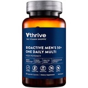 Vthrive BioActive Men 50+ One Daily Multivitamin, Men’s Multivitamin with Essential Vitamins and Minerals, Supports Daily Health and Wellness, Clean Formula, Gluten Free, Vegetarian, 30 Capsules