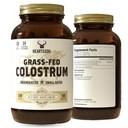 HEART & SOIL 100% Grass Fed & Finished Colostrum Supplement from Regenerative Cattle for Gut, Muscle & Immune Health – 3000mg Bovine Colostrum Capsules - Gut Health for Men & Women –180 Capsules