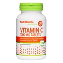 NutriBiotic - Vitamin C 1000 Mg Tablets, 100 Count | Essential Immune, Antioxidant & Collagen Support Supplement | Pharmaceutical Grade L-Ascorbic Acid | Vegan, Non-GMO & Gluten Free
