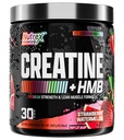 Nutrex Research Creatine HMB Powder - Creatine Monohydrate Powder with HMB for Muscle Growth, Strength, Energy and Performance - Transparent Formula - Strawberry Watermelon Flavor - 30 Servings