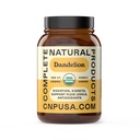 Organic Dandelion Root Capsules 600mg - Dandelion Supplement Pills, Herbal Root Support for Liver Detox, Digestive Cleanse Aid, Vegan Plant Based Formula, Non GMO, No Fillers, Gluten Free, Made in USA