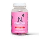 Fiber 365 Gummies Fiber Gummies for Adults | Digestive & Immune Support, Prebiotic Fiber Supplement from Beets | Supports Gut Health | No Sugar Added, Mixed Fruit Flavor | 30 Servings