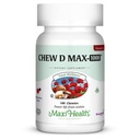 Maxi Health Chewable Vitamin D 1,000 IU - Chew-D-Max - Vitamin D3 for Kids and Adults - Kosher - 100 Chewables - Natural Berry Flavor