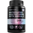 29-in-1 Methylated Multivitamin for Men & Women With Omega 3, Active B12, 5-MTHF Folate, Plus Vitamins & Minerals ⎯ Energy, Clarity, & Wellness Support Multivitamin for Men & Women, 70 Tablets