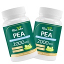Liposomal Palmitoylethanolamide 2000MG + Luteolin 200MG + Turmeric 200MG & Fisetin 100MG, Micronized Pea 99% Highly Purified Enhanced Absorption Pea Supplement, 120 Capsules