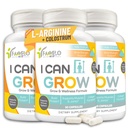 I Can Grow (3 Pack) Height Boosters for Kids 10+, Teen Vitamins for tru Height - Natural Growth Supplement for Optimal Development - Supports Bone Strength and Immune Health with Colostrum