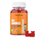 Tall Gummies for Kids Age 2+ & Teens- Grow Tall Gummies with L-Arginine, Vitamin D3 + K2 Calcium, Zinc, Magnesium, Vitamin C for Teen Boys & Girls- Strawberry Flavour 60 Gummies