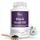 Dr Vitamin Black Seed Oil 1000 mg per Serving, Black Cumin Seed Oil (Nigella Sativa), Antioxidant Support, 90 Vegetable Capsules