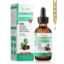 Black Walnut Wormwood Clove Liquid Drops – Herbal Cleanse Formula, Digestive & Gut Support – Strong Herbal Taste, High Potency Botanical Extract – 2oz