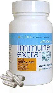 Allera Health Pine Cone Extract Capsules - Vegan ProLigna Plant Based Diet Products - Immune Support Supplement - Biologische Scotch Pine Cone Extract Geoogst van Wild Crafted Trees - 30 Capsules
