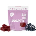 SAM+LEO Immunity Gummies with Elderberry, Echinacea, Zinc & Vitamin C for Kids & Teens – Immune Support Supplement Gummies | Vegan & Gluten Free Supplement – Berry Flavor (60 Count)