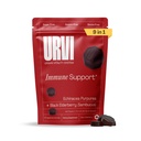 URVI® Immune Support Black Sambucus Elderberry, Echinacea, Vitamin C, D3 K2, E, Niacin, Zinc & Selenium - Multivitamin, Antioxidants, Immunity Supplement - Vegetarian & Sugar Free - 60 Count