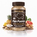 HERBALISTA Fibra de Pan Puerco Daily Fiber 10.58oz (300g) | La Pomada Mexicana ahora en Fibra - Moringa, Psyllium Husk, Nopal, Flaxseed (Linaza) & Agave Blend, Plant-Based Fiber Powder, Easy to Mix