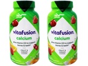 Vitafusion Gummies Calcium with Vitamin D3, 100 Count, Pack of 2