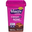 Vi-Activ Max Formula Calcium + Vitamin D3 Supplement for Bone Health | Milk Chocolate | 100 Soft Chews (Total 100 Chews)