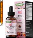 Q'ankyaq Black Walnut Wormwood Liquid for Kids, Gut Cleanse for Children Drops, Natural Detox Support, Gut & Immune Support with Cloves, Garlic, Pumpkin Seeds, Kid-Friendly, Gentle & Natural & Sweet