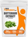 BulkSupplements.com Butterbur Extract Powder - Butterbur Supplements, Antioxidants Supplement - Vegan & Gluten Free, 150mg per Serving, 250g (8.8 oz) (Pack of 1)