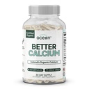 Organics Ocean Better Calcium Red Algae-Derived with D3 & K2, 60 Capsules