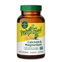 MegaFood Calcium and Magnesium - Essential Mineral Supplement That Helps Maintain Bone and Muscle Health - For Men and Women - Vegan - Made Without 9 Food Allergens - 90 Tabs (30 Servings)