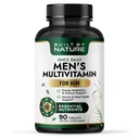 Built by Nature Multivitamin for Men – Mens Multivitamins & Vitamins for Men – Daily Immune, Energy & Heart Health Support – Once Daily Mens Multivitamin Supplement – 90 Tablets