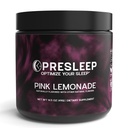 Natural Sleep Powder Melatonin-Free Sleep Aid with Magnesium Glycinate, L-Theanine & Glycine Non-Habit Forming, Vegan, Gluten Free, 30 Servings, Pink Lemonade