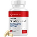 SciatiEase SciatiComfort Spine and Disc Support Supplement Sciatic Nerve Health Support Supplement - VIT D3 K2, Aquamin, Calcium, Magnesium, Type II Collagen, Pea (Palm Collagen) - 30 Day Supply