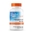 Doctor's Best Phosphatidylserine Supplement 100 mg - Phosphatidyl Serine Capsules for Men & Women, Memory & Cognitive Support for Adults, Supports Brain Health, Gluten Free, Vegan - 120 Veg Caps