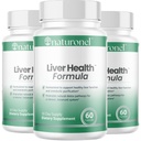 Liver Health Formula (3 Pack) Daily Liver Support with Milk Thistle, Beetroot, Artichoke, Dandelion, Chicory, Yarrow, Jujube I Advanced Dietary Supplement | Non-GMO, Made in USA, GMP Certified