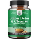 Herbal Colon Cleanse for Women & Men - 15 Day Gut Cleanse Detox for Women & Men with Senna Leaf Cascara Sagrada & Psyllium Husk for Fasting Acting Relief - 3rd Party Tested Made in The USA - 120 Count
