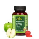 Apple Cider Vinegar Gummies, with Vitamin B12 and Probiotics, Supports Digestive Health, Detox Cleanse, Immune Boost, Gluten-Free, Suitable for Vegetarians [60 Gummies]