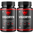 (2 Pack) Vigoryn Capsules, Official Vigoryn Pills for Men with All Natural Ingredients, Advanced Formula Men's Health and Wellness Pill, Maximum Strength Multivitamin Formula Supplement (120 Capsules)