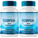 VigorPeak Capsules, Advanced Vigor Peak Natural Pills - Maximum Strength, All Natural Performance, Stamina and Energy Support, Overall Health and Wellness Support, VigorPeak Reviews (2 Pack)