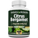 Citrus Bergamot 1000mg with Hesperidin & Olive Extract – 38% Polyphenols – Heart Health & Lipid Support Supplement – Non-GMO, 120 Capsules (2 Month Supply)