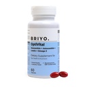Briyo OptiVital Eye Health Supplement – Lutein, Zeaxanthin, Astaxanthin & Omega-3 from Natural Sources – Supports Vision, Retinal Health & Eye Strain Relief – 60 Capsules