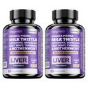 Milk Thistle Supplement, Supports Liver Health and Detox, Vegan, Made in USA (120 Capsules)