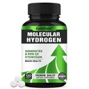 H2 Molecular Hydrogen Water Tablets with Magnesium,120 Tablets Fast-Dissolving H2 Molecular Hydrogen Supplements, Supports Brain Health and Cognitive Function,Non-GMO, Gluten Free