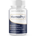 Memopryl Capsules, Memopryl Brain Pills with Natural Ingredients, Advanced Formula Memo Pryl Maximum Strength Health and Wellness Support Multivitamin Supplement Pills for Women and Men (60 Capsules)