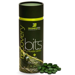 RECOVERYbits - Organic Chlorella Tablets - Plant Based Algen Superfood - Chlorofyl - Cracked Cell Wall - Energy - Immune System - Detox - Keto - Vegan - Non-GMO - Large Canister - 1000 Tabletten