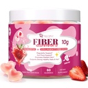 Migcopat 10G Fiber Gummies with Collagen Peptides, Hyaluronic Acid, Vitamin C, ACV, 30 Billion CFU Probiotics – Sugar Free Collagen Gummy for Skin, Hair & Nails – Digestive Health Support – 60 Cts