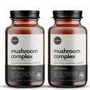 Organic Mushroom Supplement Cognitive Nootropic for the Brain, Adaptogens, Lion’s Mane, Cordyceps, Reishi, Chaga, Maitake, Amatea Max, Rhodiolife Rhodiola Rosea, L-Theanine, B-Vitamins, 60-Day Supply