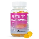 Fertility Gummies for Women to Get Pregnant Fast, Folic Acid Conception Gummies to Boost Fertility for Her, 60 Count Fertility Vitamin Gummy Support Hormone Balance, Ovulation & Period Cycle