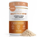 VITASEI Hydrolyzed Collagen Peptides Powder with Resveratrol & Vitamin C – Hair, Skin & Joint Support with Hyaluronic Acid – Colágeno Hidrolizado for Women & Men – Unflavored, 16 oz (30 Servings)