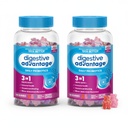 Digestive Advantage Gummies for Digestive Health, Daily Probiotics for Women & Men, Support for Occasional Bloating, Minor Abdominal Discomfort & Gut Health, Superfruit Flavor, 90 Count (Pack of 2)