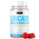 Libicade Gummies, Official Libicade Gummys for Men with All Natural Ingredients, Libicade Advanced Formula for Wellness Support with Premium Vitamins for Optimal Health & Active Lifestyle (60 Gummies)